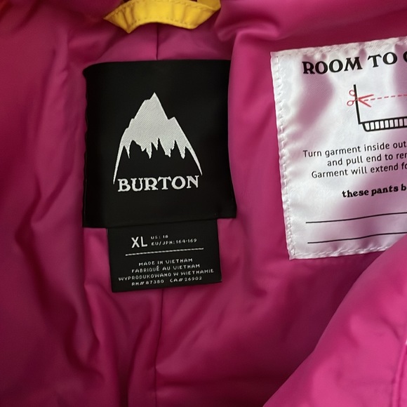 Girls Unworn Burton snowboard pants - Picture 2 of 4
